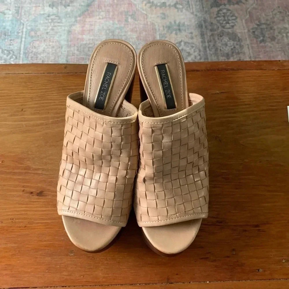 Rachel Zoe Shoes - Rachel Zoe woven leather wedges NWOT